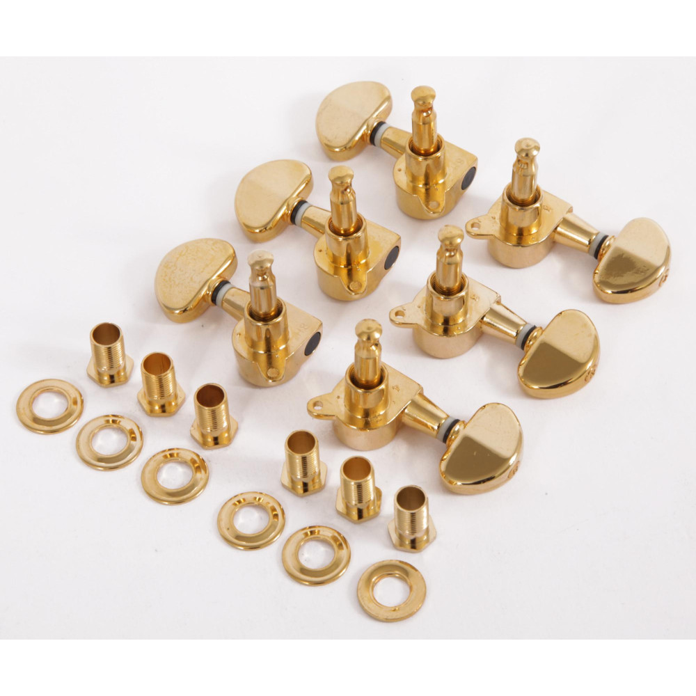 Ibanez 1B-5AMH36D acoustic guitar machine head tuner set - 3 x left/3 x right - gold