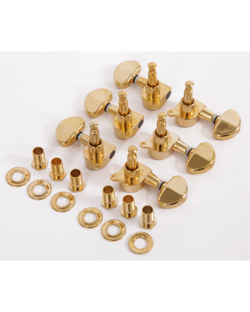Ibanez 1B-5AMH36D acoustic guitar machine head tuner set - 3 x left/3 x right - gold