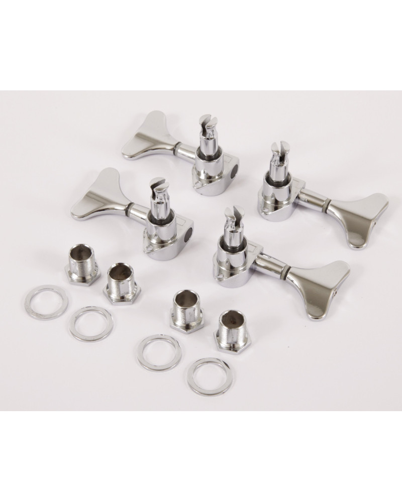 Ibanez 1B-5AMH51B bass machine head tuner set - 2 x left/2 x right - chrome