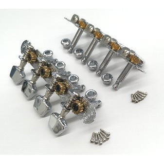 Ibanez 1B-5AMH55N Mandoline Machinehead set - chrome