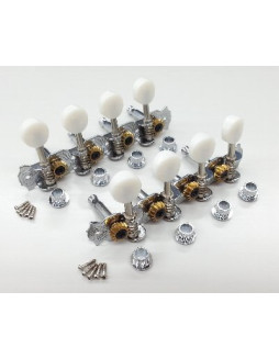 Ibanez 1B-5AMH85N Mandoline Machinehead set - chrom