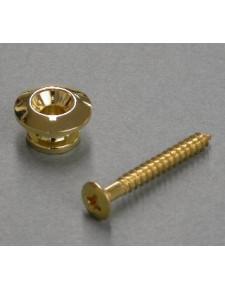 Ibanez 5ASP13F Strap Button made of golden metal - for acoustic models