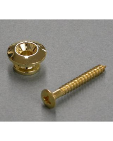 Ibanez 5ASP13F Strap Button made of golden metal - for acoustic models
