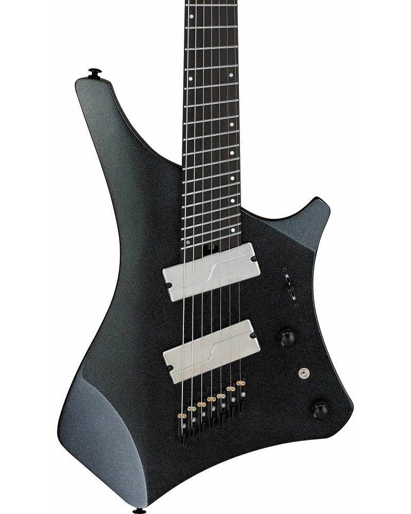 Ibanez A527-IPT Alpha Electric Guitar 7-String Multiscale - Iron Pewter + Gig Bag