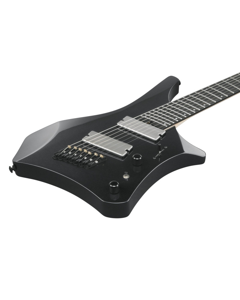 Ibanez A527-IPT Alpha Electric Guitar 7-String Multiscale - Iron Pewter + Gig Bag