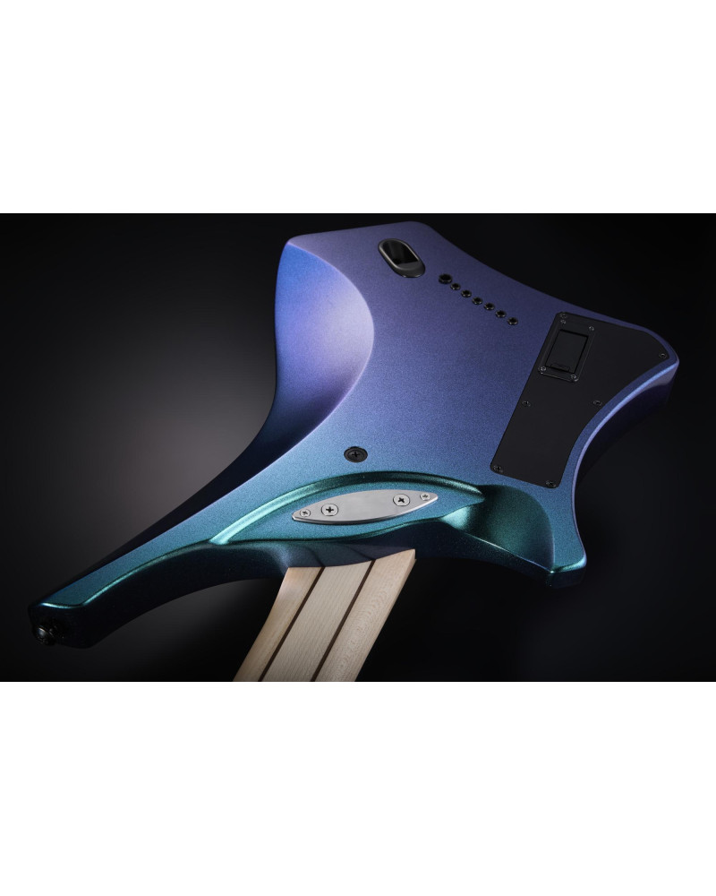 Ibanez A528-CMG Alpha Electric Guitar 8-String Multi Scale - Coral Mirage + Gig Bag