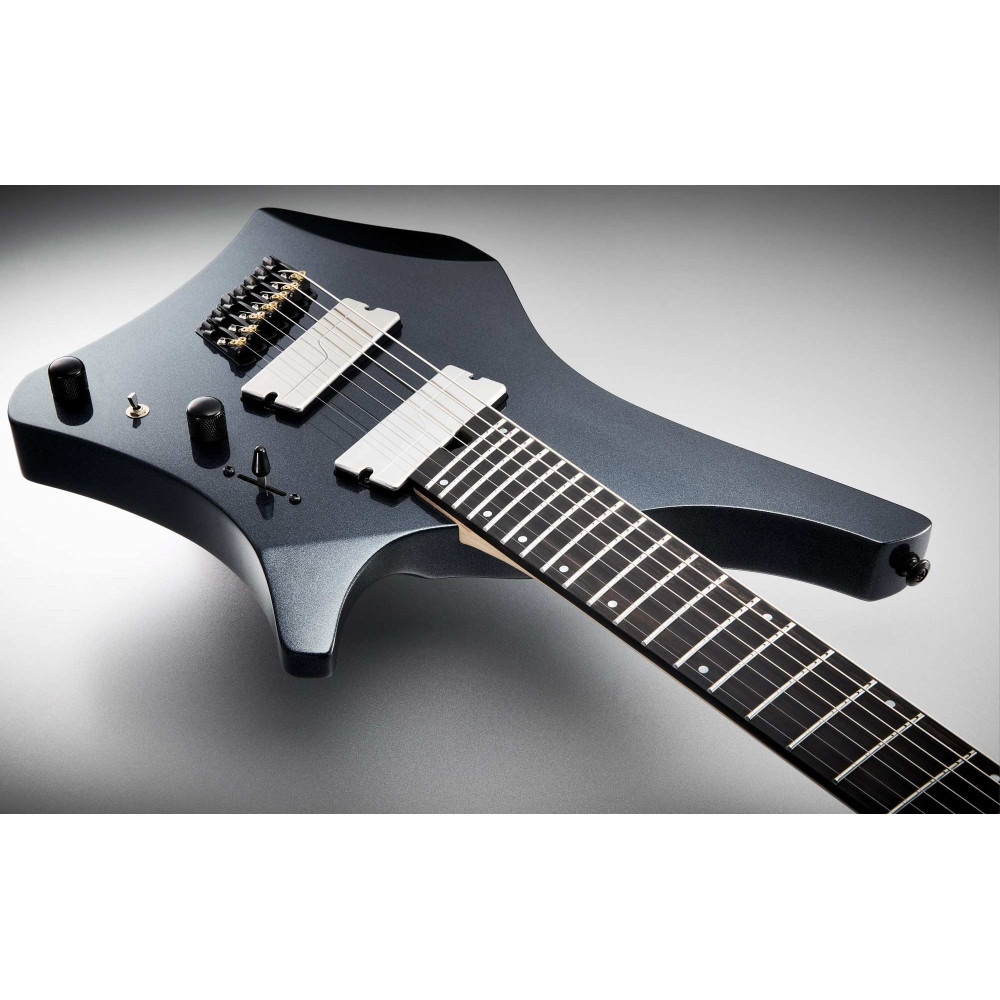 Ibanez A528-CMG Alpha Electric Guitar 8-String Multi Scale - Coral Mirage + Gig Bag