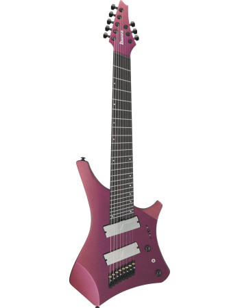 Ibanez A528-CMG Alpha Electric Guitar 8-String Multi Scale - Coral Mirage + Gig Bag