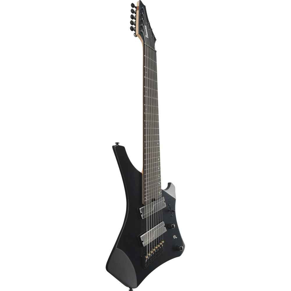 Ibanez A528-IPT Alpha Electric Guitar 8-String Multiscale - Iron Pewter + Gig Bag