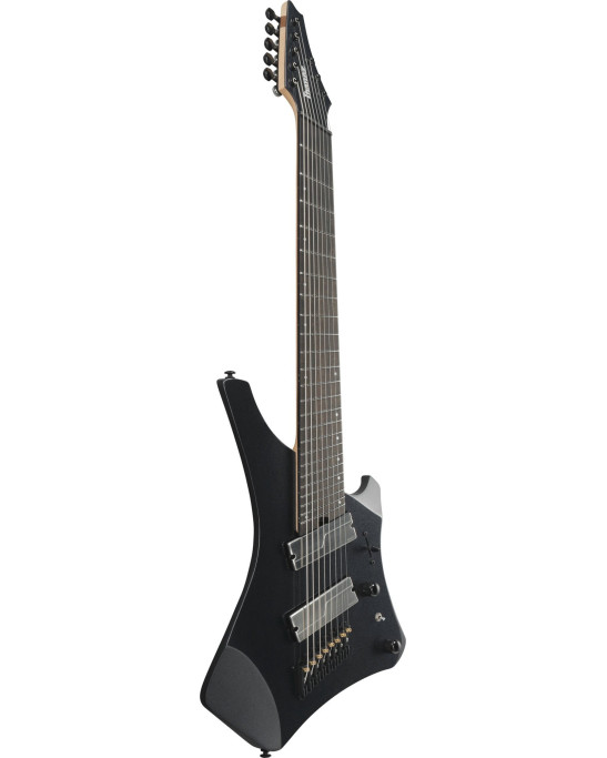 Ibanez A528-IPT Alpha Electric Guitar 8-String Multiscale - Iron Pewter + Gig Bag