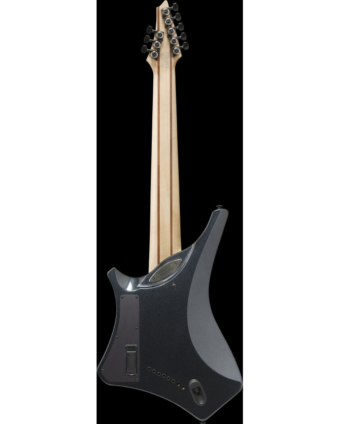 Ibanez A528-IPT Alpha Electric Guitar 8-String Multiscale - Iron Pewter + Gig Bag