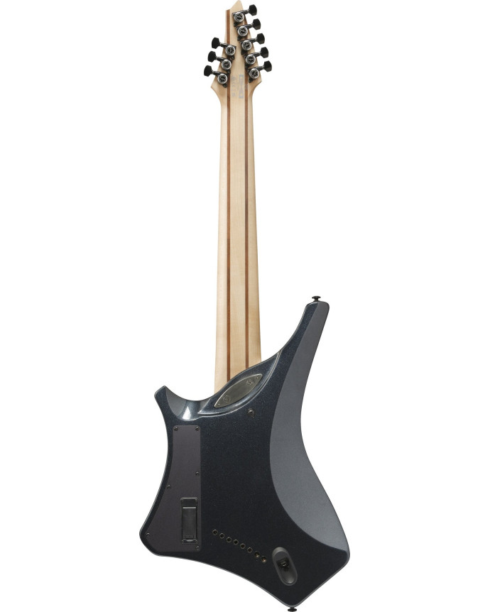 Ibanez A528-IPT Alpha Electric Guitar 8-String Multiscale - Iron Pewter + Gig Bag