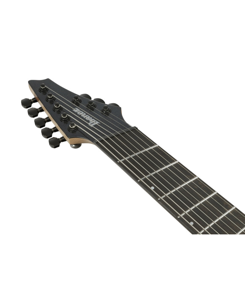 Ibanez A528-IPT Alpha Electric Guitar 8-String Multiscale - Iron Pewter + Gig Bag