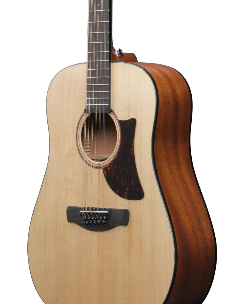 Ibanez AAD1012E-OPN Advanced Acoustic AAD Acoustic Guitar 12-String - Open Pore Natural