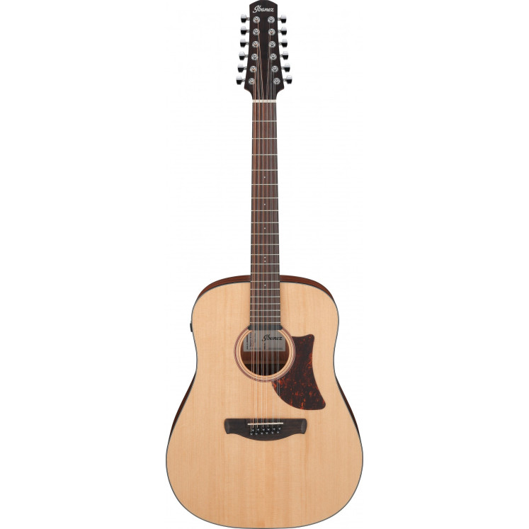 Ibanez AAD1012E-OPN Advanced Acoustic AAD Acoustic Guitar 12-String - Open Pore Natural