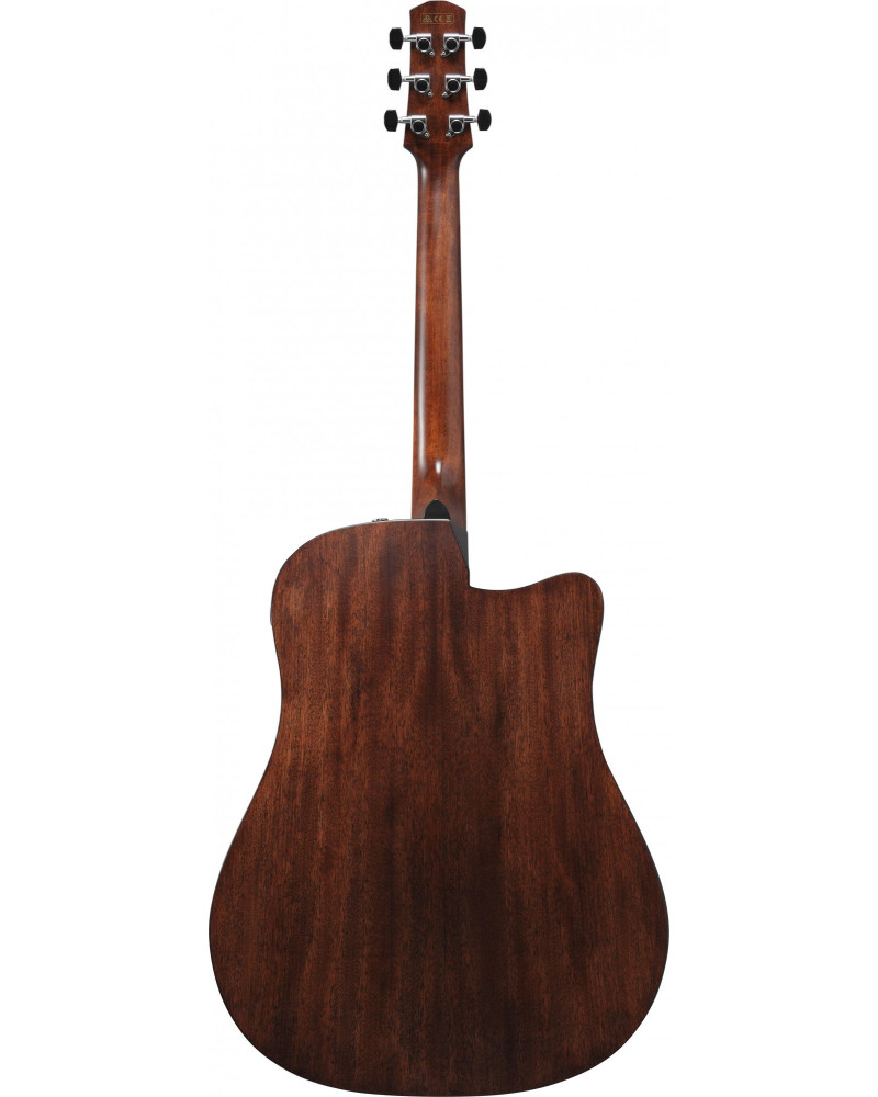 Ibanez AAD170LCE-LGS Advanced Acoustic AAD Acoustic Guitar 6-String Lefty - Natural Low Gloss