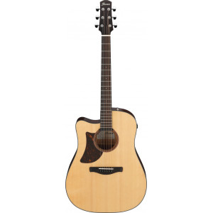 Ibanez AAD170LCE-LGS Advanced Acoustic AAD Acoustic Guitar 6-String Lefty - Natural Low Gloss