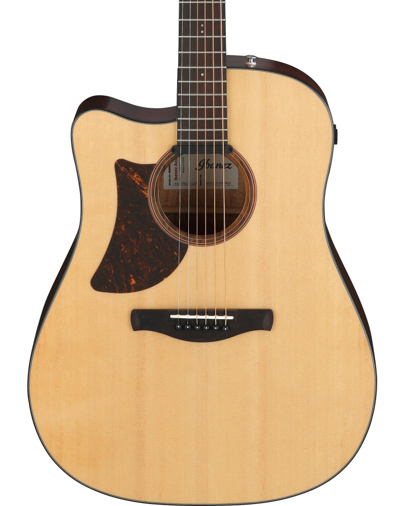 Ibanez AAD170LCE-LGS Advanced Acoustic AAD Acoustic Guitar 6-String Lefty - Natural Low Gloss