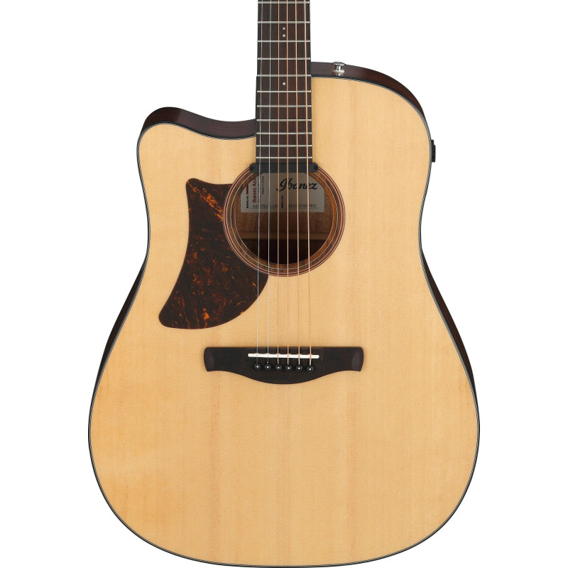 Ibanez AAD170LCE-LGS Advanced Acoustic AAD Acoustic Guitar 6-String Lefty - Natural Low Gloss