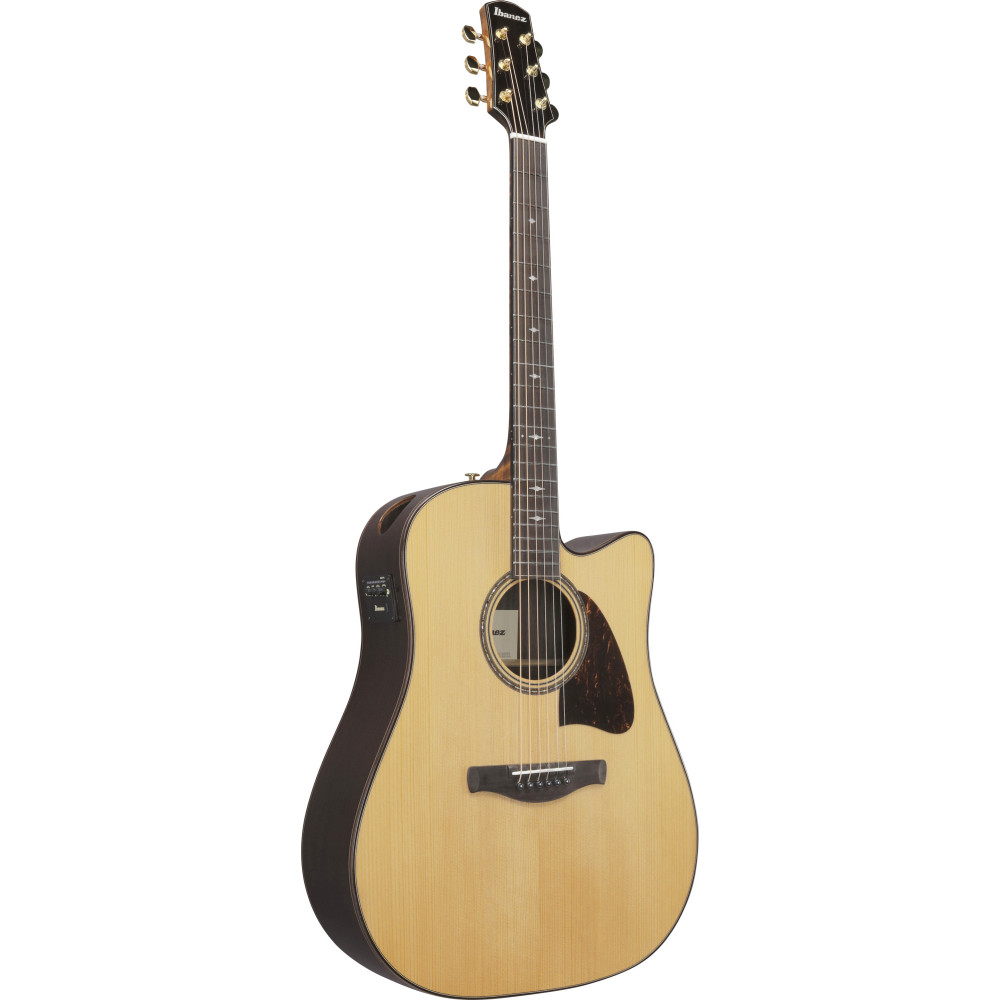 Ibanez AAD381CE-NT Advanced Acoustic AAD Acoustic Guitar 6-String - Natural High Gloss