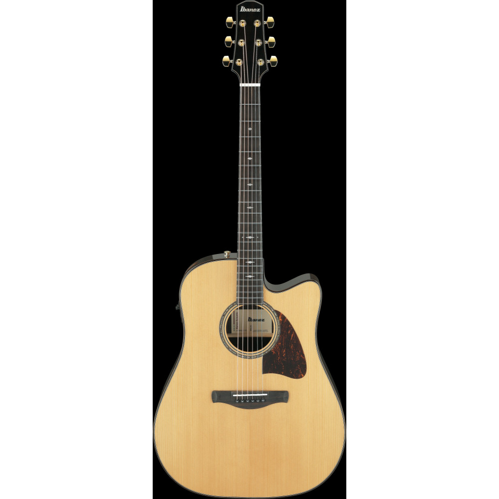 Ibanez AAD381CE-NT Advanced Acoustic AAD Acoustic Guitar 6-String - Natural High Gloss