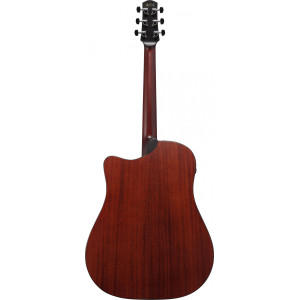 Ibanez AAD400CE-LGS Platinum Collection Acoustic Guitar 6 String - Natural Low Gloss + Case