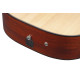 Ibanez AAD400CE-LGS Platinum Collection Acoustic Guitar 6 String - Natural Low Gloss + Case