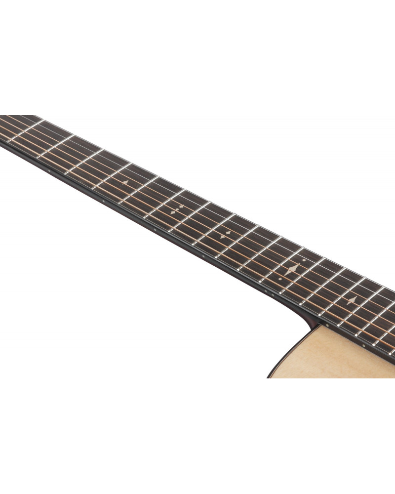 Ibanez AAD400CE-LGS Platinum Collection Acoustic Guitar 6 String - Natural Low Gloss + Case