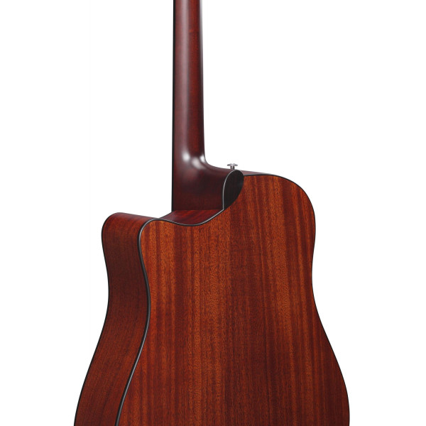 Ibanez AAD400CE-LGS Platinum Collection Acoustic Guitar 6 String - Natural Low Gloss + Case
