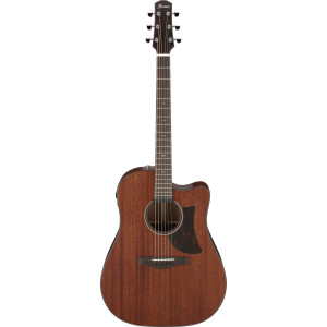 Ibanez AAD440CE-LGS Advanced Acoustic Platinum Collection AAD Acoustic Guitar 6-String - Natural Low Gloss + Case