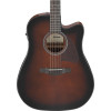 Ibanez AAD51CE-DVS Advanced Acoustic AAD Acoustic Guitar 6-String - Dark Violin Sunburst High Gloss