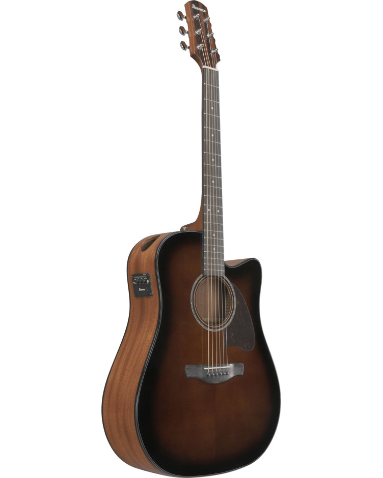 Ibanez AAD51CE-DVS Advanced Acoustic AAD Acoustic Guitar 6-String - Dark Violin Sunburst High Gloss