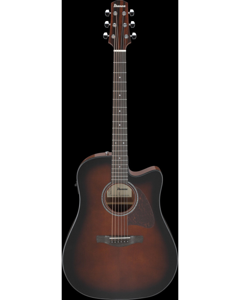 Ibanez AAD51CE-DVS Advanced Acoustic AAD Acoustic Guitar 6-String - Dark Violin Sunburst High Gloss