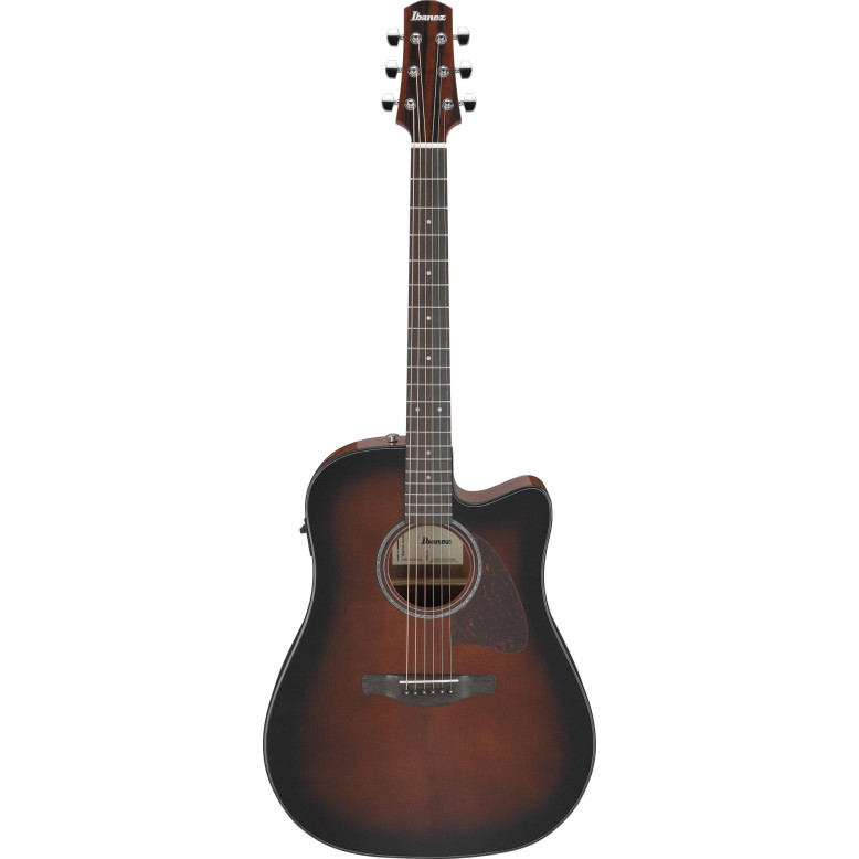 Ibanez AAD51CE-DVS Advanced Acoustic AAD Acoustic Guitar 6-String - Dark Violin Sunburst High Gloss