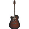 Ibanez AAD51LCE-DVS Advanced Acoustic AAD Acoustic Guitar 6-String Lefty - Dark Violin Sunburst High Gloss
