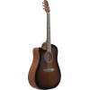 Ibanez AAD51LCE-DVS Advanced Acoustic AAD Acoustic Guitar 6-String Lefty - Dark Violin Sunburst High Gloss