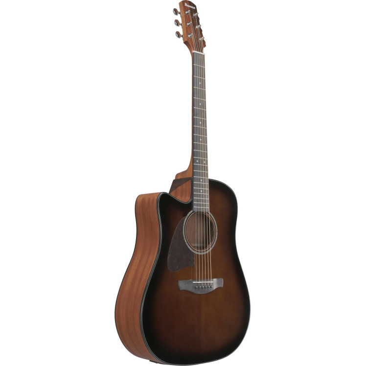 Ibanez AAD51LCE-DVS Advanced Acoustic AAD Acoustic Guitar 6-String Lefty - Dark Violin Sunburst High Gloss