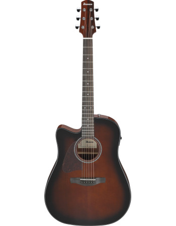 Ibanez AAD51LCE-DVS Advanced Acoustic AAD Acoustic Guitar 6-String Lefty - Dark Violin Sunburst High Gloss