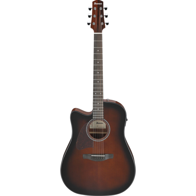 Ibanez AAD51LCE-DVS Advanced Acoustic AAD Acoustic Guitar 6-String Lefty - Dark Violin Sunburst High Gloss