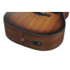 Ibanez AAD54E-OMH Advanced Acoustic AAD Acoustic Guitar 6-String - Open Pore Mahogany Sunburst