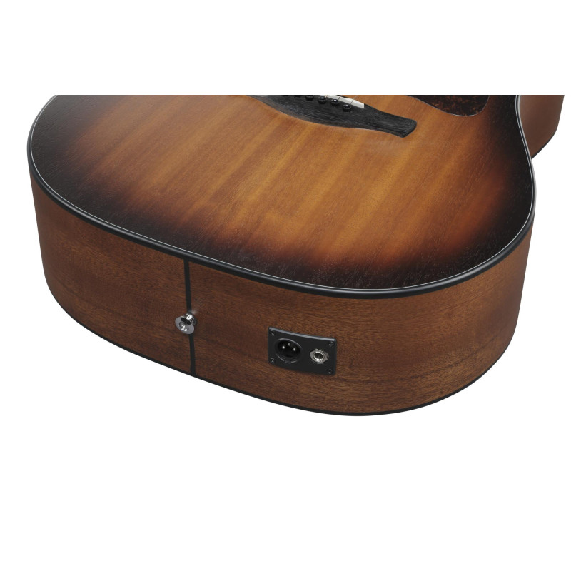 Ibanez AAD54E-OMH Advanced Acoustic AAD Acoustic Guitar 6-String - Open Pore Mahogany Sunburst