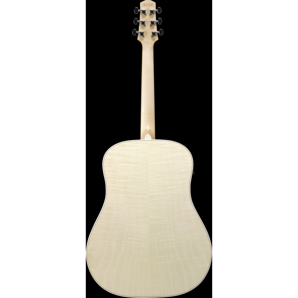 Ibanez AAD77M1E-OAW Advanced Acoustic AAD Acoustic Guitar 6-String - Open Pore Antique White