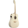 Ibanez AAD77M1E-OAW Advanced Acoustic AAD Acoustic Guitar 6-String - Open Pore Antique White