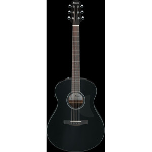 Ibanez AAM100E-BK Advanced Acoustic AAM Acoustic Guitar 6-String - Black High Gloss