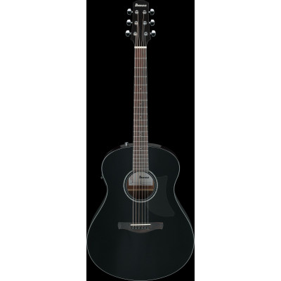 Ibanez AAM100E-BK Advanced Acoustic AAM Acoustic Guitar 6-String - Black High Gloss