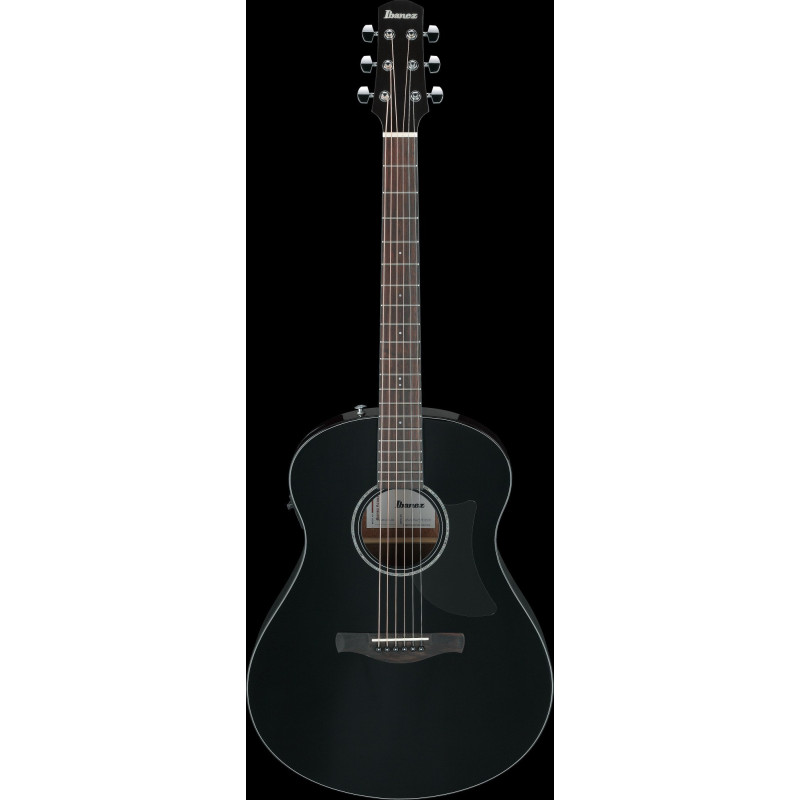 Ibanez AAM100E-BK Advanced Acoustic AAM Acoustic Guitar 6-String - Black High Gloss