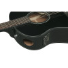 Ibanez AAM100E-BK Advanced Acoustic AAM Acoustic Guitar 6-String - Black High Gloss