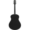 Ibanez AAM100E-BK Advanced Acoustic AAM Acoustic Guitar 6-String - Black High Gloss