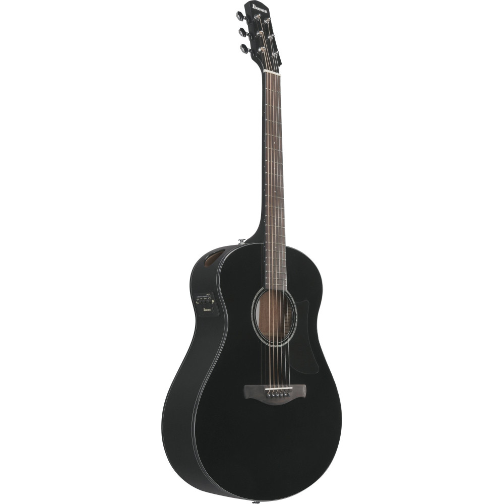 Ibanez AAM100E-BK Advanced Acoustic AAM Acoustic Guitar 6-String - Black High Gloss
