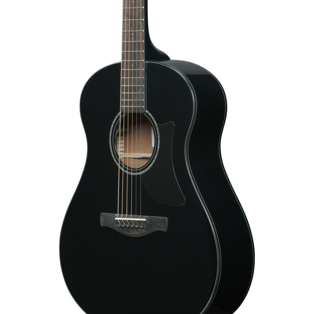 Ibanez AAM100E-BK Advanced Acoustic AAM Acoustic Guitar 6-String - Black High Gloss